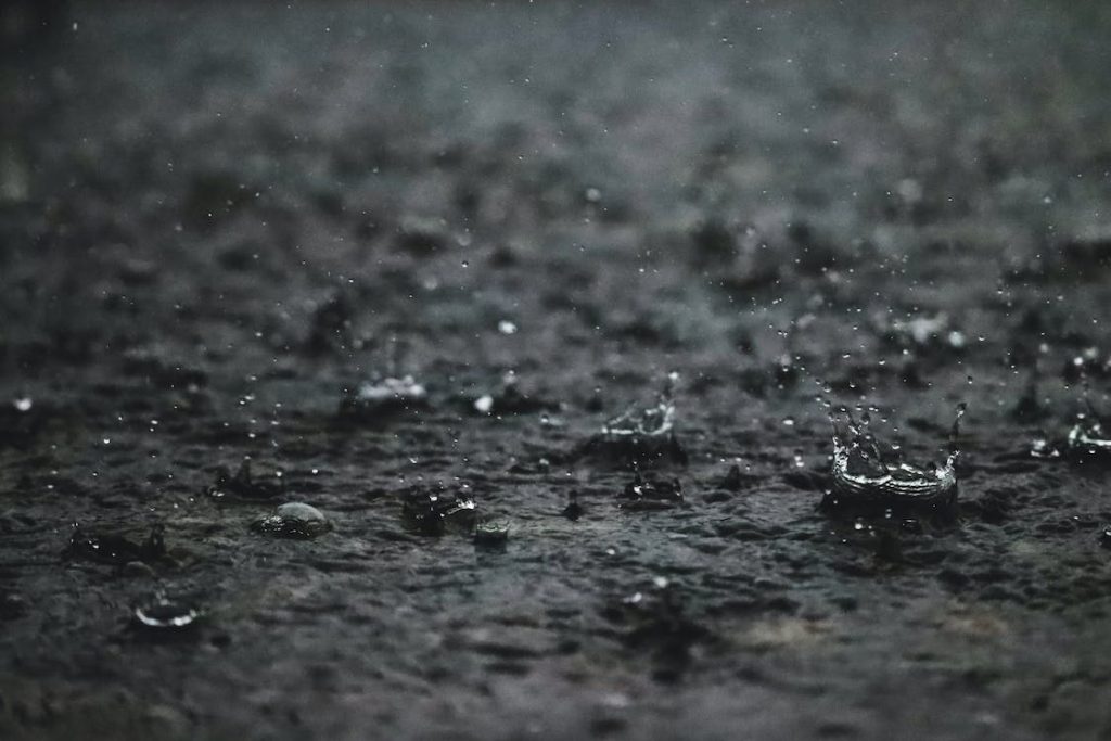 heavy rainfall